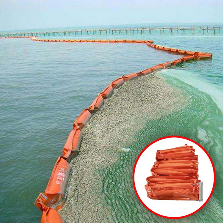 Boom adapté aux besoins du client de déversement d'huile de barrière de confinement de PVC pour l'océan de contrôle de déversement