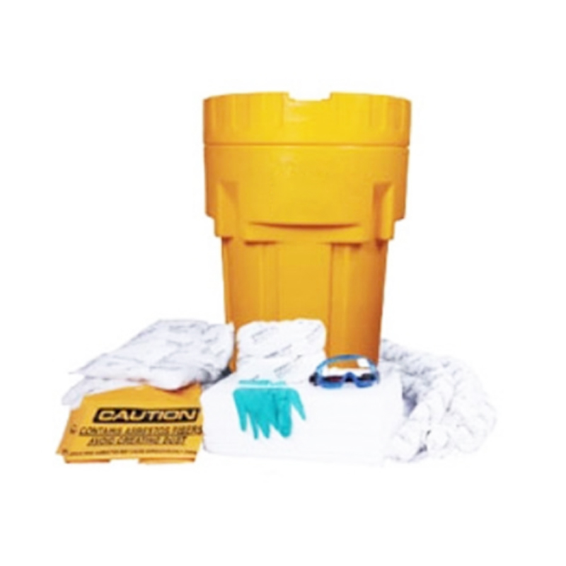 Kits de déversement d'huile de 65 gallons