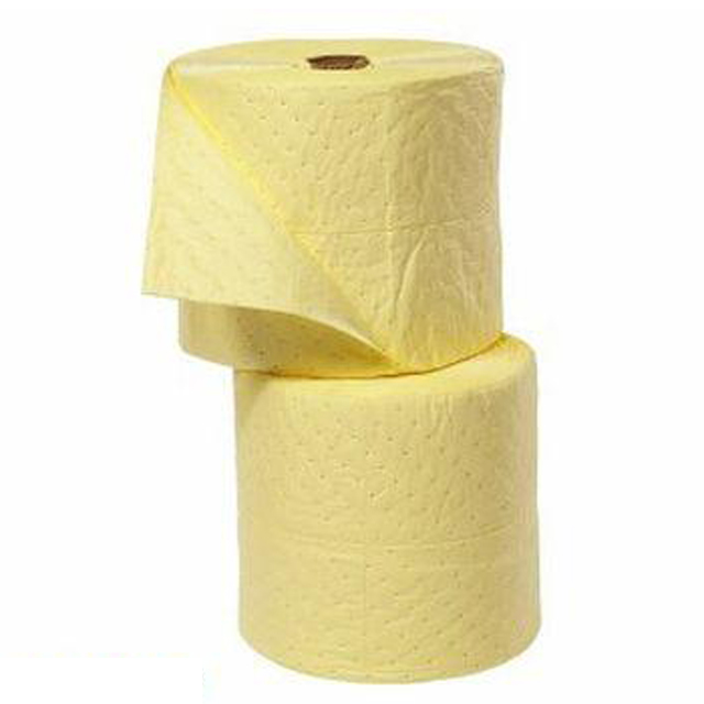 Petit pain absorbant chimique de tissu de laboratoire pour des flaques liquides