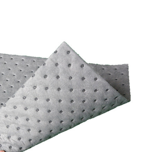 Dock tampons absorbants universels liquides pour le contrôle de la pollution des déversements
