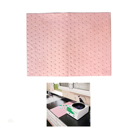 Tampons absorbants chimiques roses 40 cm * 50 cm * 4 mm